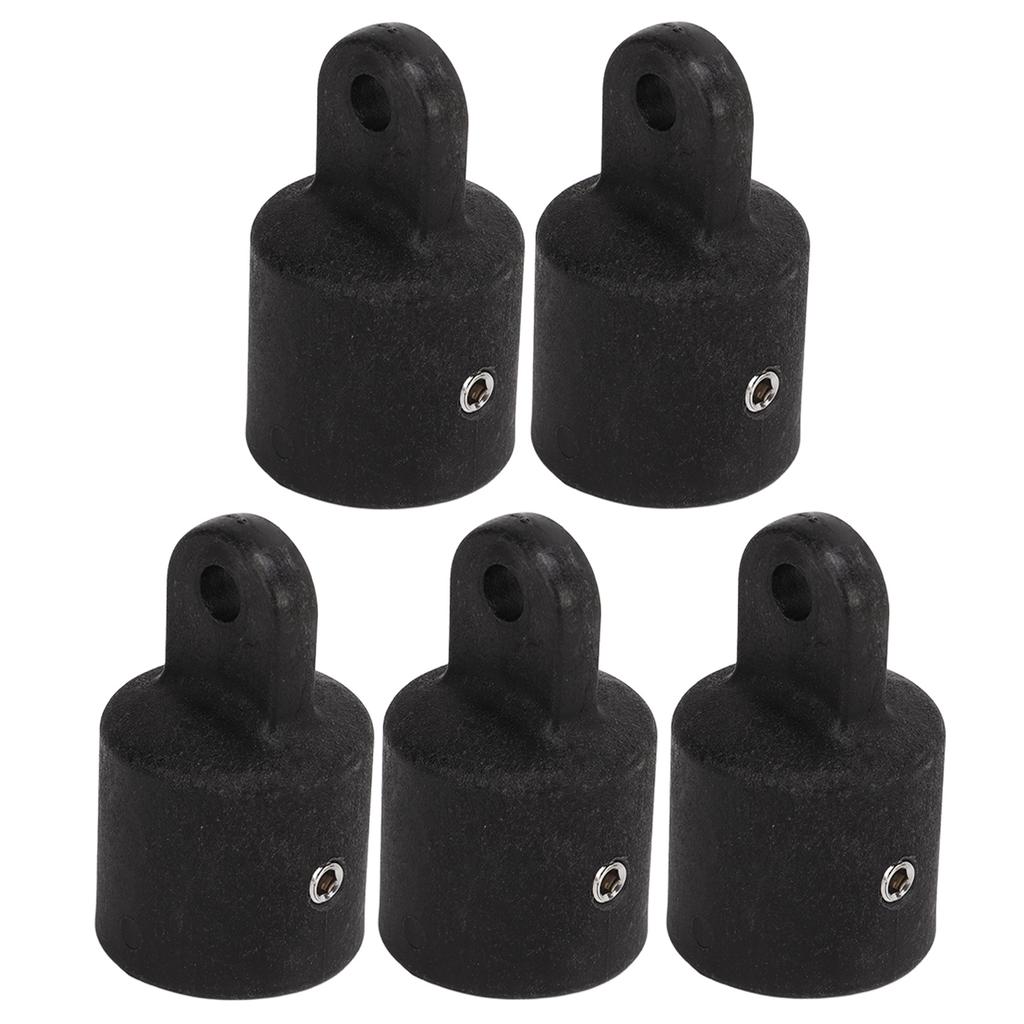 5pcs Top Eye End Cap Nylon Bimini Top Cap Fitting Marine Bimini Top Hardware for Boats Kayaks 7/8in(22mm)