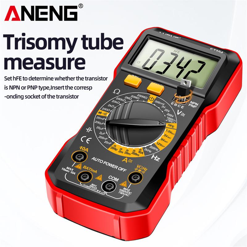 ANENG SZ304 Digital 2000 Counts Multimetes AC/DC Votage Current Resistance Ohm NCV High Precision Professional Multimetro Tester