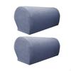 2 Pieces Removable Sofa Armrest Covers Arm Protectors Cover Anti Slip Slipcovers