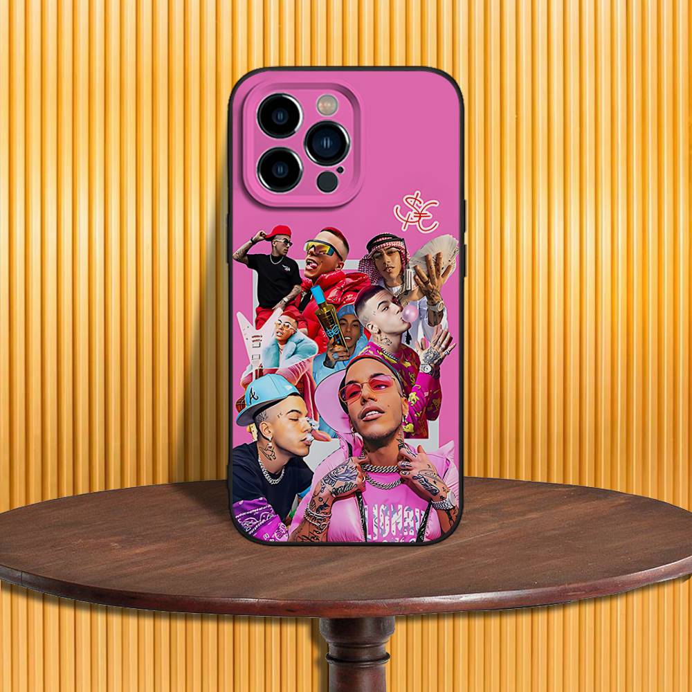 S-Sfera Ebbasta SFE Phone Case For iPhone 17,16,15,14,13,12,11,Pro,Max,Plus,X,XS,SE4,E,Mini,Soft Black Case