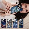 Space Ocean Whale Shark For Iphone Black Hard Plastic 17 Air 16 14 11 15 13 12Pro Max PC TPU Phone Case Cover