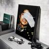 M-Michael J-Jackson Sänger Poster Aufkleber Gemälde Wandbild HD Wandaufkleber für Schlafzimmer Wohnzimmer Zuhause Selbstklebende Dekoration Geschenk