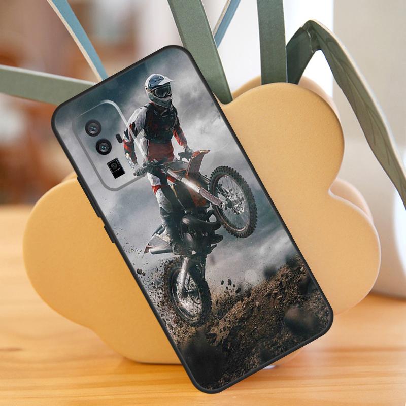 Moto Cross Motorcycle Sport Case For Xiaomi 13T 11T 12T Pro 13 14 Ultra 12 Lite POCO F6 F5 X6 Pro M6 X3 X5 M5s F3 Cover