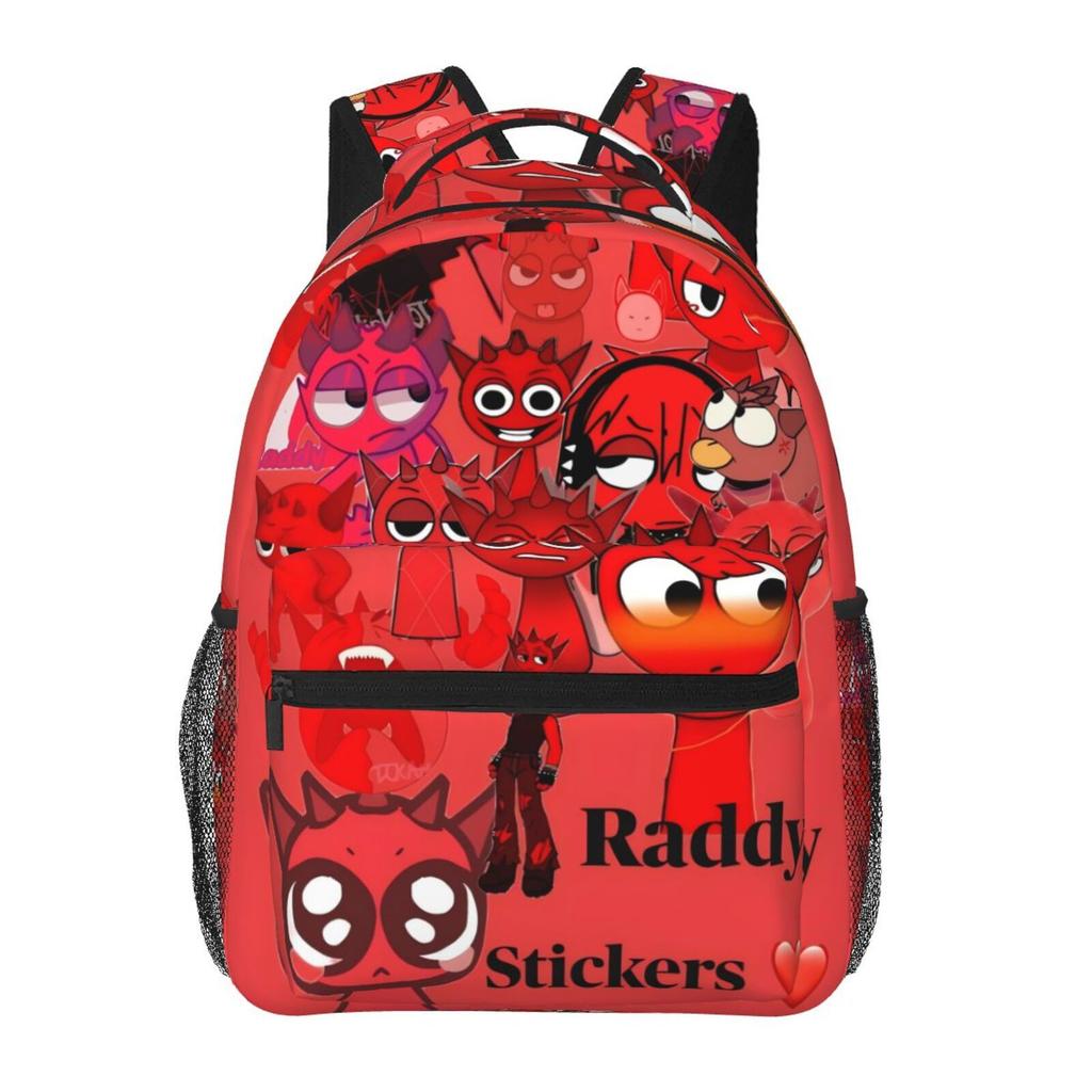 Rhythmus Box Vollständig Bedruckter Schulranzen Kinderrucksack Große Kapazität Verschleißfest Leicht Anti-Spritz-Rucksack