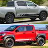Car Door Side Sticker 4X4 Offroad Sport Vinyl Decal S For  Hilux Revo Vigo Rocco SR5 Auto Tuning Decor Decal Accessories
