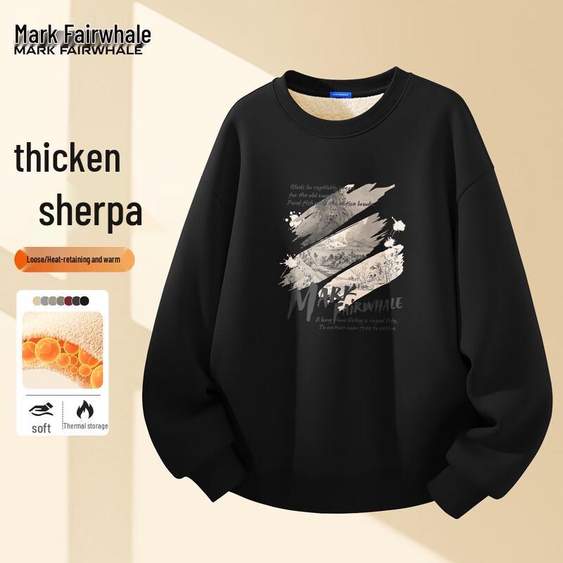 

Mark Fairwhale Men s Heavyweight Fleece Sweatshirt L