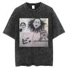 Hot Sale Horror Manga Tomie Graphic T-shirt Men Women T Shirt Hip Hop Y2k Washed Oversized Tee Hip Hop Gothic Cotton T-shirts
