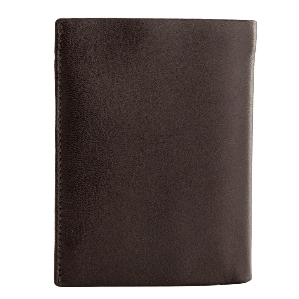 Wings Men' Brown Cowhide Leather Wallet