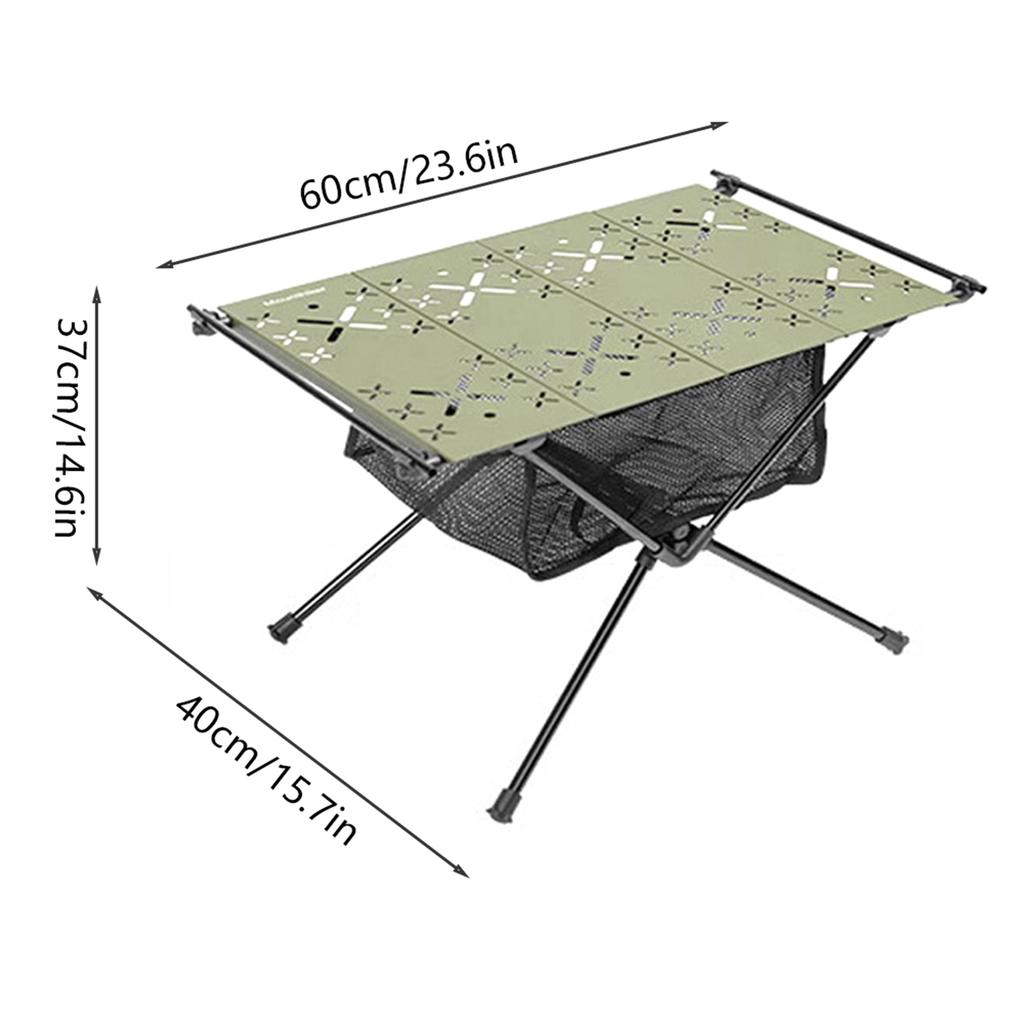 Outdoor Camping Table Aluminum Alloy Lightweight Folding Table Portable Picnic Table