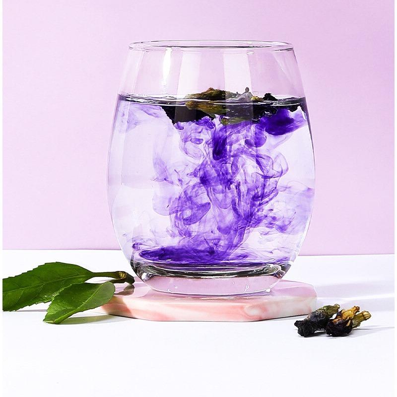 Qilixiang Blue Butterfly Pea Flower Tea 30g Jar - Vibrant Herbal Brew