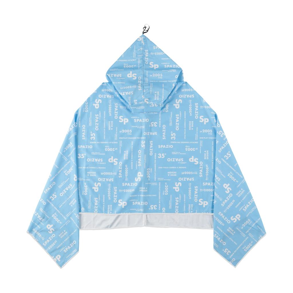 Spazio Cool Poncho for Juniors Jr. AC-0129 (Pastel Blue)
