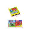 Early Education Toy English Palm Book Animal Digital Shape Recognition Green Cloth Book Gift