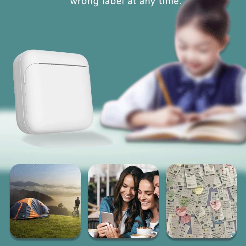 Portable M12 Mini Thermal Printer: Digital Photo & Label Maker, Ideal Children's Gift