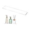 Acrylic Bathroom Shelf Set Clear Medicines Cabinet Insert with High Load Capacity for Home Office Storage