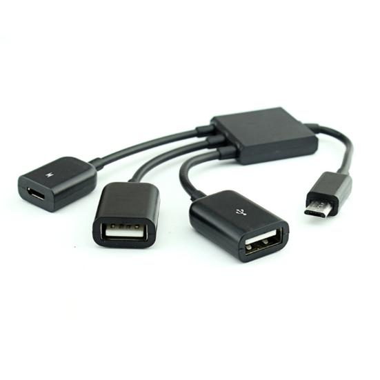 Practical OTG Hub Converter Compatible Portable Data Transmission Widely