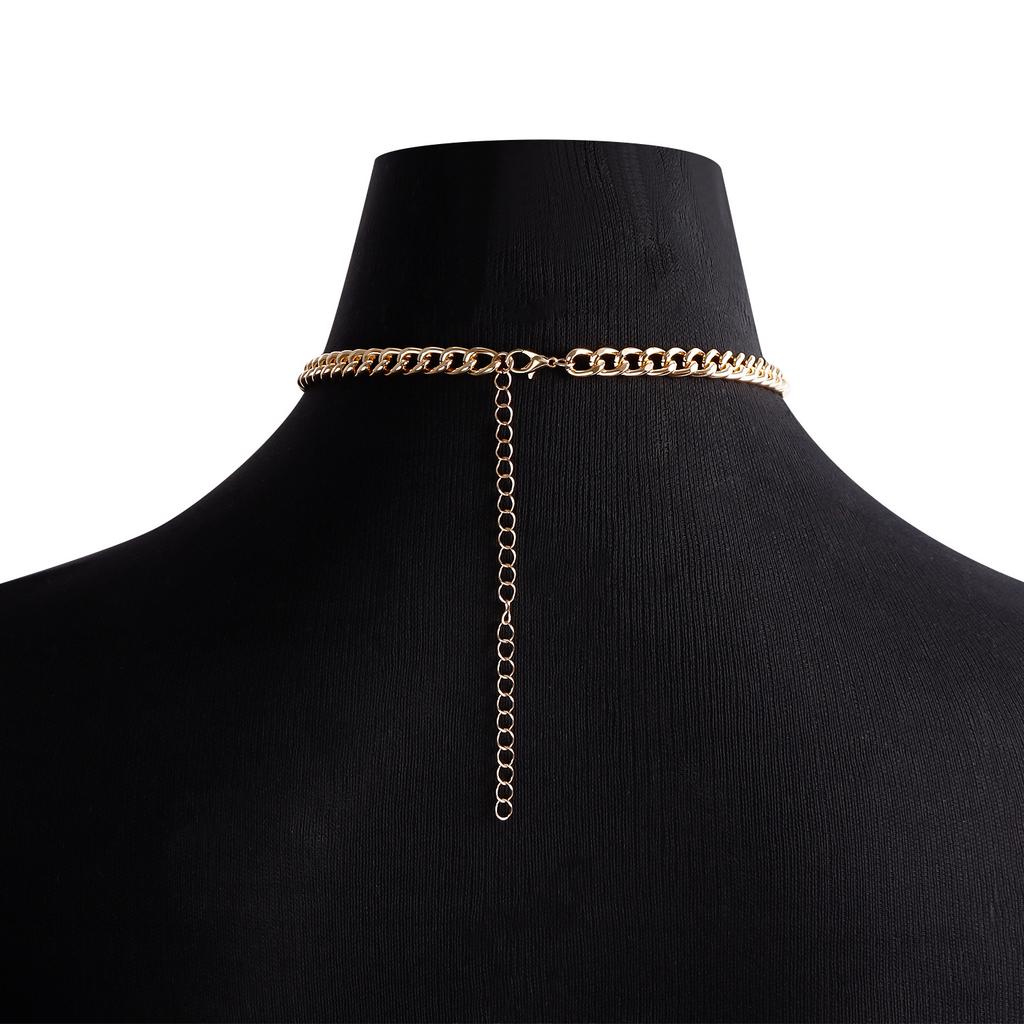 Fairy Imitation Pearl Tassel Body Chain Accessories Chain Exaggerated Cos Role Play Uniform Necklace Hot Girl