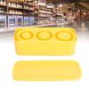 Silicone   Tray Easy Release Hollow Cylinder  s Maker with Spill Resistant Removable Lid Bin for   Ice Drink Cocktail