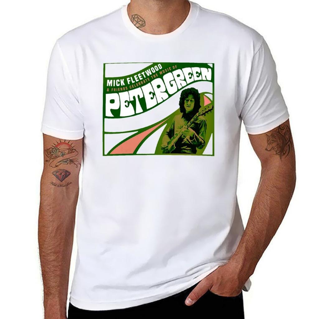 Peter Green T-Shirt T Shirt for Man 100 Percent Cotton Anime T Shirts Oversize T Shirt Man Luxury T-Shirt