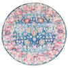 VidaXL Washable Multicolored Rug Ø 120 Cm Non-slip 136602