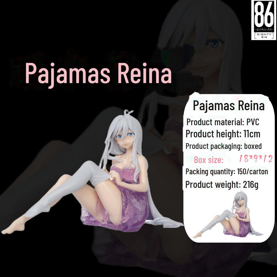 

Freddy Pajamas Reina War Zone Аниме-фигурка для девушки для автомобиля/рабочего стола