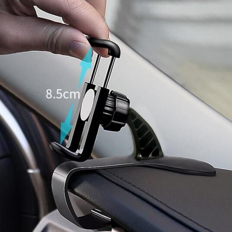 Car DashBoard Clip Phone Holder 360 Degree Rotatable Stand Instrument Panel GPS Navigation Mounts Bracket Universal Car Bracket