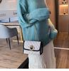 SCIONE Lock Bag Western Style Bag 2019 New Trendy Wild Messenger Bag Rhombus Chain Bag Fashion Small Square Bag