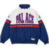 Palace Breakout Half Zip Bomber White/Navy Unisex Outerwear P27JK088