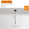 Nordische Minimalistische Hanglamp - Moderne Slaapkamer/Nachtkastlamp, Creatief Langwerpig Ontwerp, Enkele Lamp voor Restaurant of Bar Balie