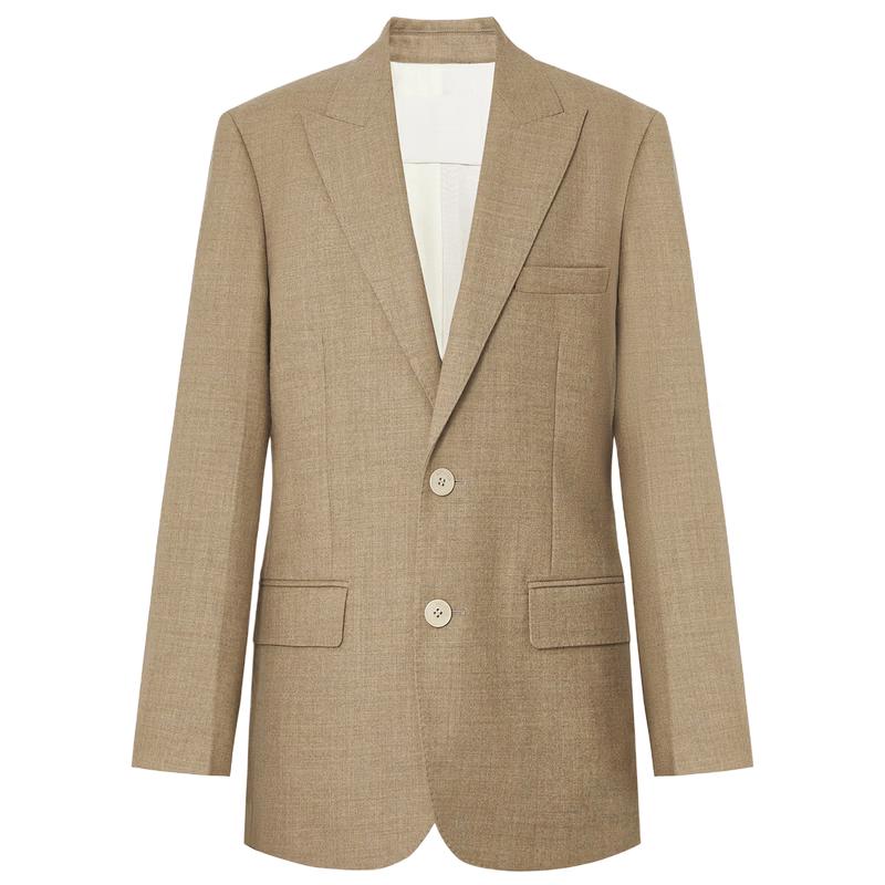 Edition Elite Wardrobe Women's Wide Shoulder Wool Blazer