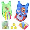 Children'S Sticky Jersey, Dodging Game Props, Two-In-One Game, Kindergarten Vest, Vest, Sports Sticky Ball Toy