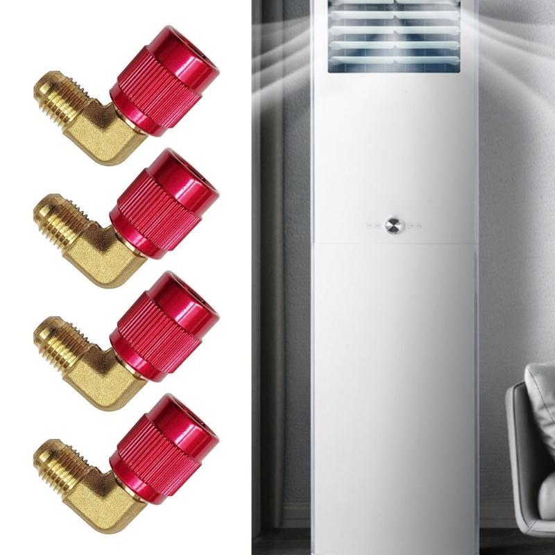 

4Pcs Professional R410A Air Conditioning Refrigerants Conversion Fittings Quick Fittings Air Conditioning Repair China Mainland