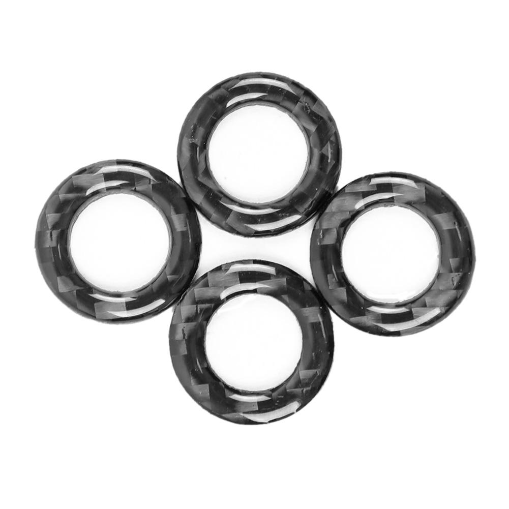 

4pcs Car Door Lock Pin Cover Trim Fits for Mercedes Benz C Class W205GLC C180C200LC260L