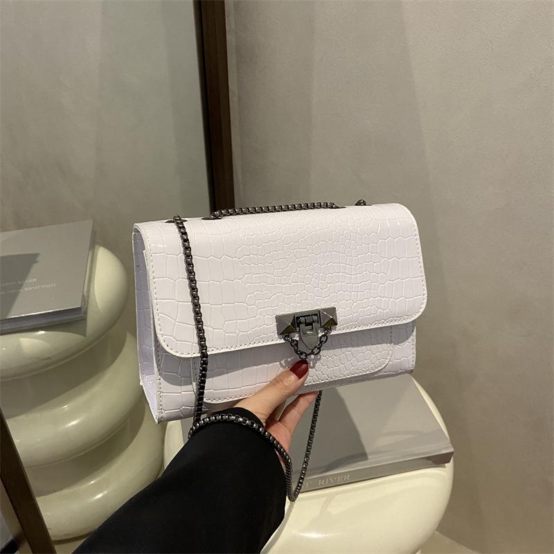 Handbag New Simple 2025 Spring and Summer Retro Messenger Bag Casual Temperament One Shoulder Premium Small Square Bag