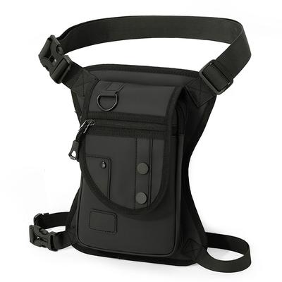 Multi-Use Travel Waist Pack Shoulder Bag Leg Bag for Biking Outdoor Sports Waterproof Storage Pouch with Adjustable Strap Bolsos