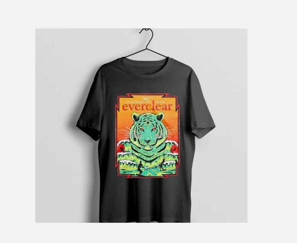 Everclear 30th Anniversary Tour 2025 T Shirt Great design new shirt Unisex T-Shirt XXXXL