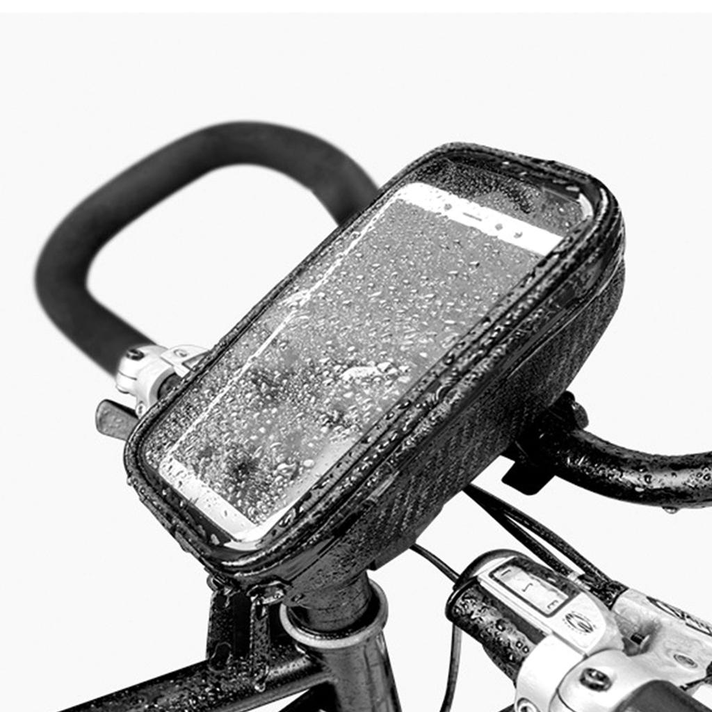 6in Mobile Phone Touch Screen Front Beam Bag Waterproof Saddle Pipe Cycling Accessories