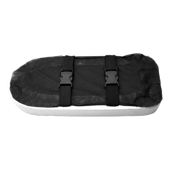 Bicycle Back Seat Cushion Thickened Sponge Stability Black Buckles Bike Seat Plate Cycling Supplies
