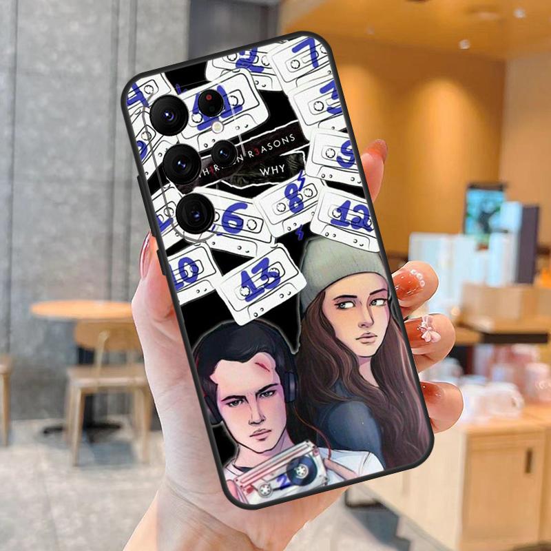 13 Thirteen Reasons Why Phone Case For Samsung Galaxy S25 S24 S22 S21 S20 S23 Ultra S9 S10 Plus S25 FE Back Cover