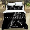 Stampa 3D Alieno Contro. Set Biancheria da Letto Film Predator Predatore Singolo Matrimoniale Queen King Size Copripiumino Adulti Ragazzi Camera da Letto Copriletto