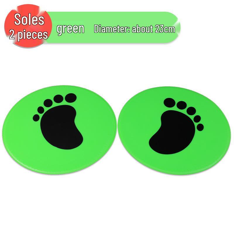 23cm Runde Sensorische Trainingsmatte für den Kindergarten - Lustige Flache Markierscheibe für Handflächen & Fußsohlen