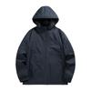 Autumn and Winter Outdoor Mountain Windproof Jacket with Cotton Soft Shell Large Pocket Jacket Men's Hooded Jacket Work Clothes