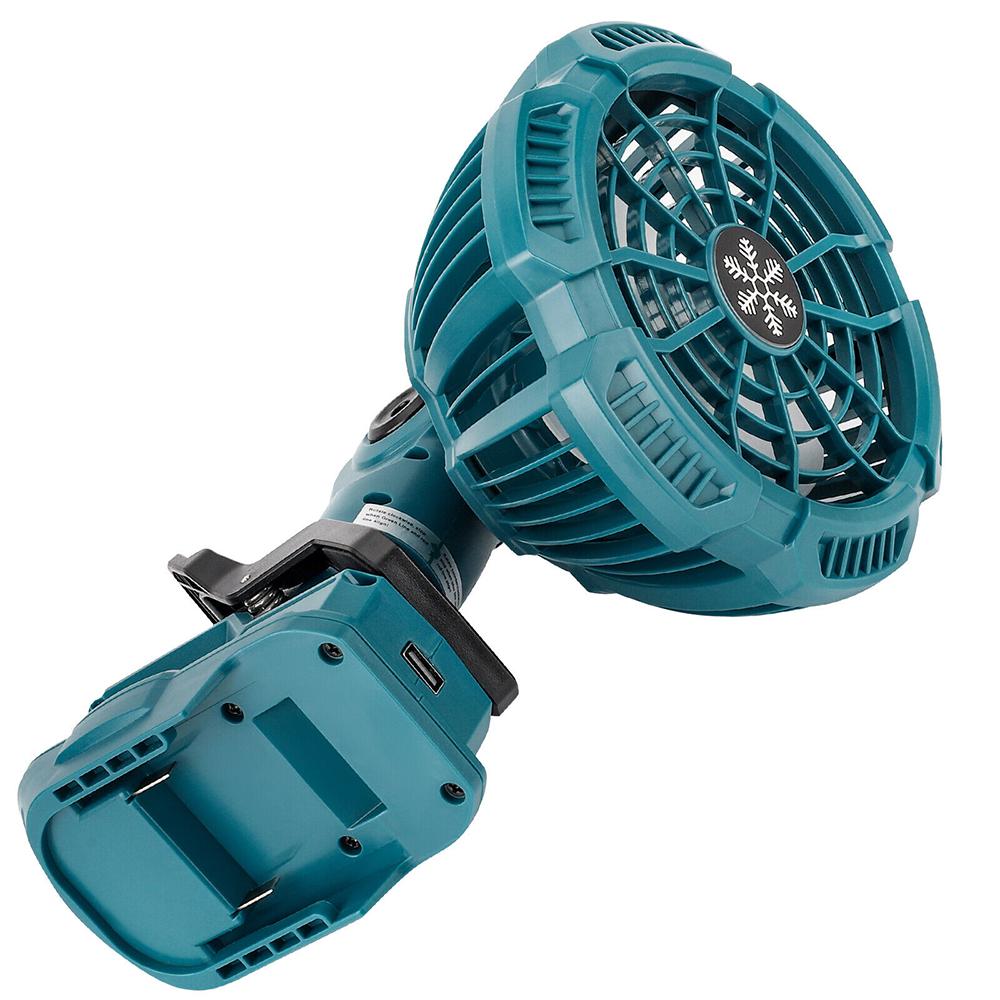Portable Clip on Fan for Makita 18V Battery 3 Speed Energy Efficient Stroller Fan Outdoor Use
