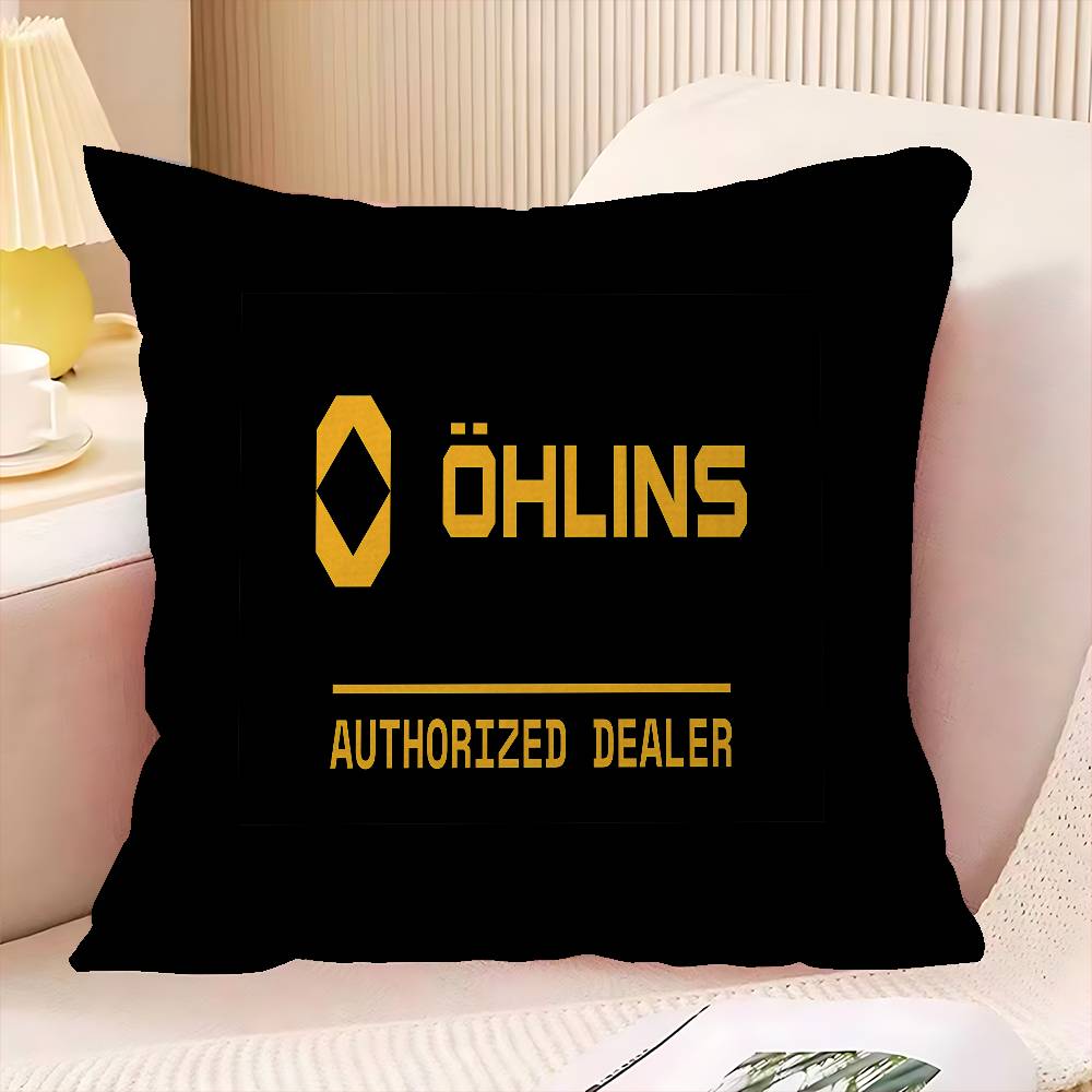 Ohlins LOGO Personalized picture text home decorative pillows Household Gifts 45x45cm