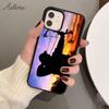 Hunting Deer Sunset Phone Case for iPhone 11 12 13 14 Pro Max Mini X XR XS SE 2020 6S 7 8 Plus Samsung Galaxy S21 S22 Shell