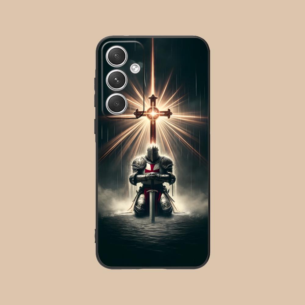 

Templar Knights Mobile Phone Case for Samsung Galaxy S26 S25 S24 S23 S22 S21 S20 Note20 Plus FE Ultra Colorful Cover Smartphone Galaxy Note20