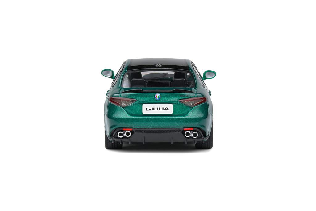 Solido Alfa Romeo Giulia Quadrifoglio 2016 Grønn Solido GIULIA QUADRIFOGLIO 1/43 [Vare]