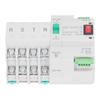 Dual Power Automatic Transfer Switch DIN Rail Mount 4P Generator Changeover Switch AC400V 63A