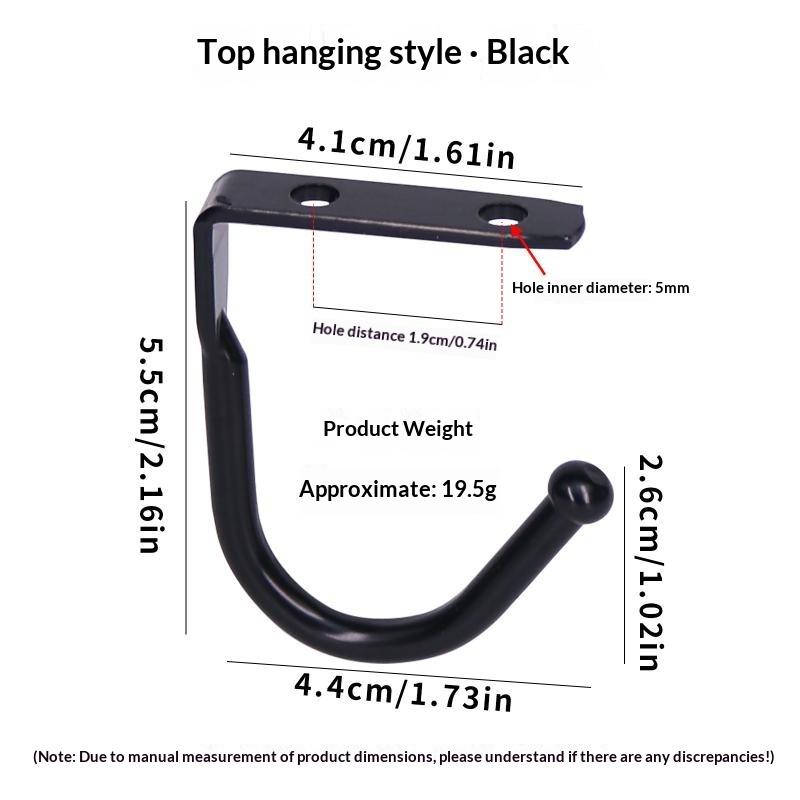Ceiling Hooks Heavy Duty Iron High Load Bearing Hangers for Kitchen Garage Camping Gear Storage