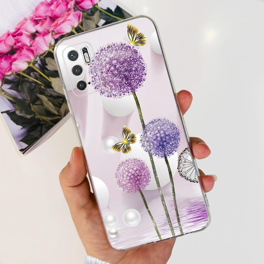 For Xiaomi Poco M3 Pro 5G Case 2021 Fashion Butterfly Space Bumper Soft Silicone Back Cover For Xiaomi Poco M3 Pro 4G Coque 6.5"