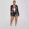 XH903 European & American Women's Fashion Print Suit - 2024 Spring/Summer Collection